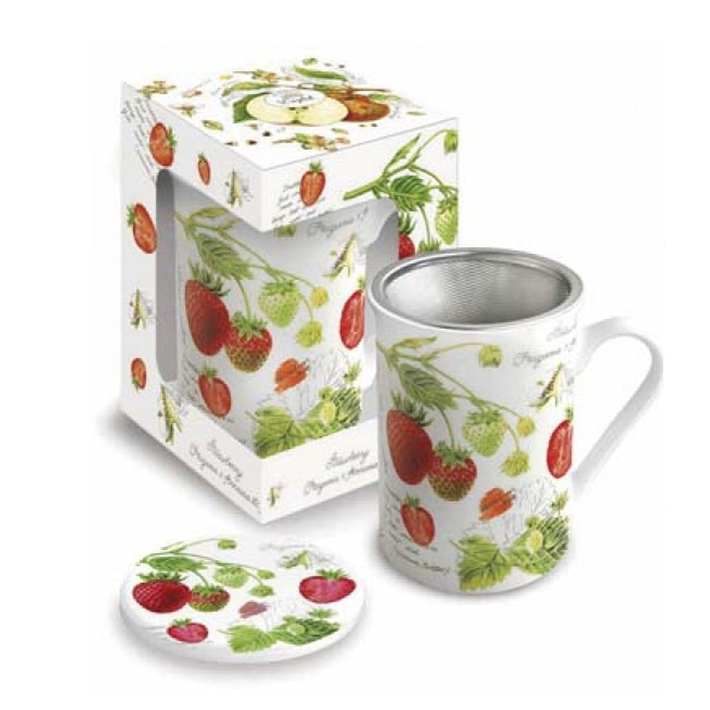 Tee-Deckelbecher 300 ml mit Edelstahlsieb 
